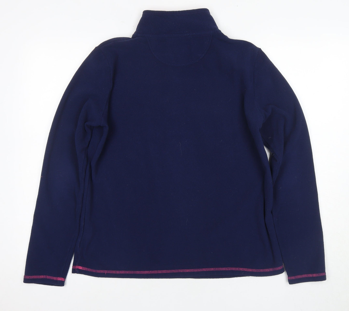 Peter Storm Women's Blue Hoodie Size 14 Zip Fleece
