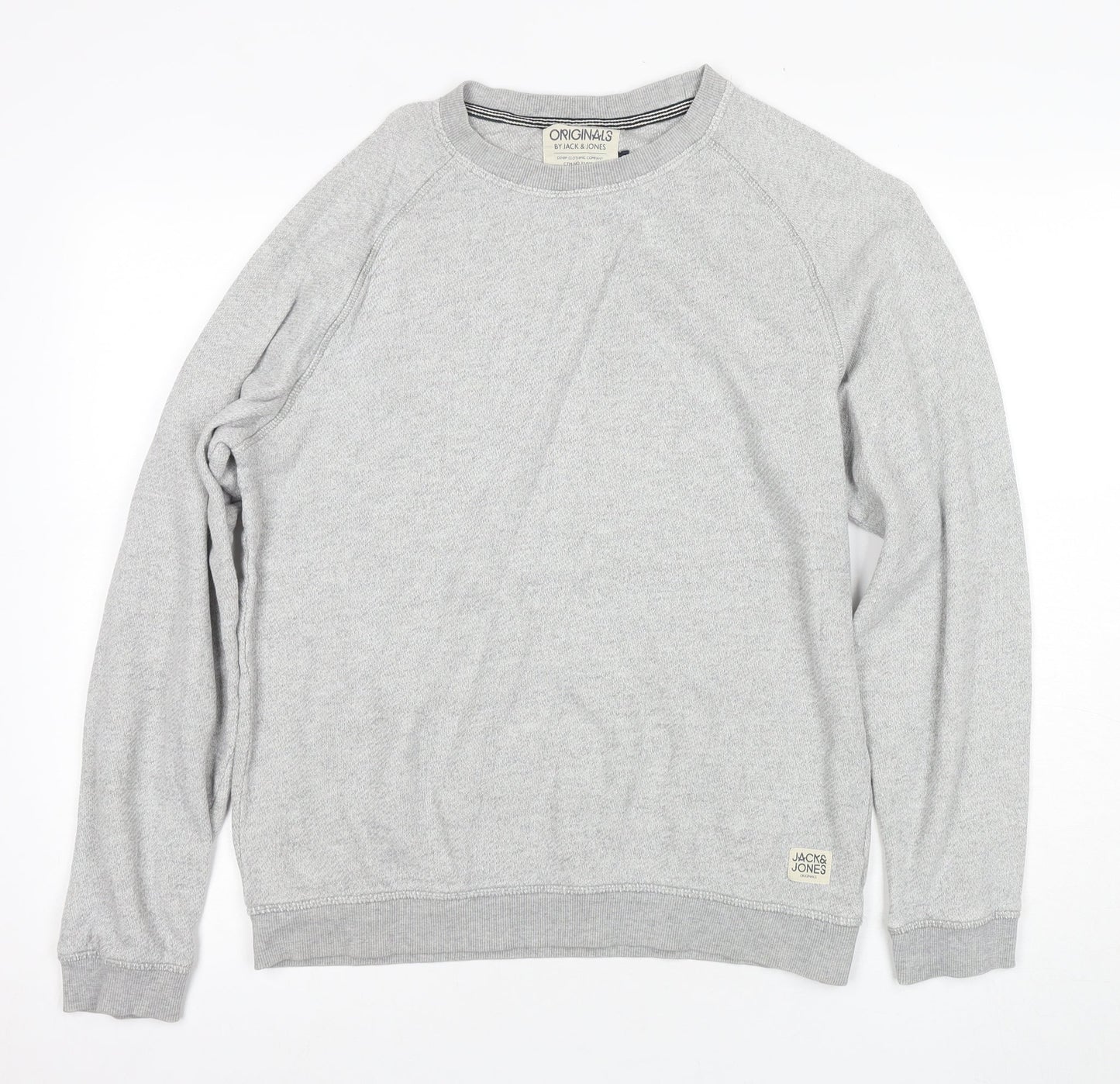 Jack & Jones Men's Grey Pullover Sweatshirt M