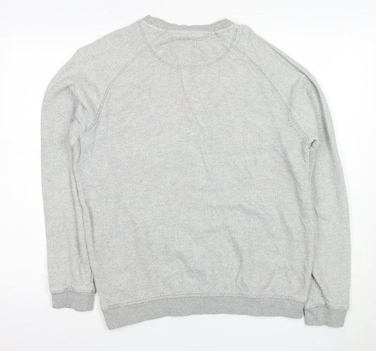 Jack & Jones Men's Grey Pullover Sweatshirt M