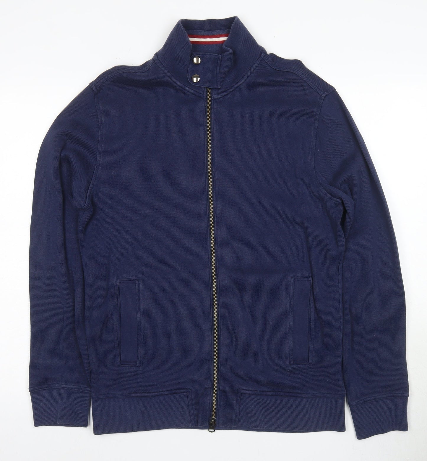 Banana Republic Men's Blue Biker Jacket Medium