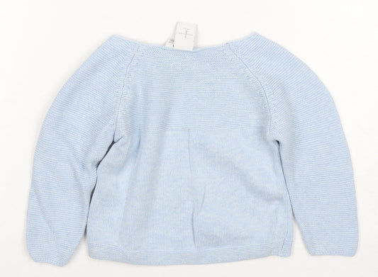 Jasper Conran Blue Unisex Baby Jumper 3-6 Months Pullover