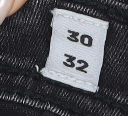 Jack & Jones Men's Black Distressed Jeans, Size 32