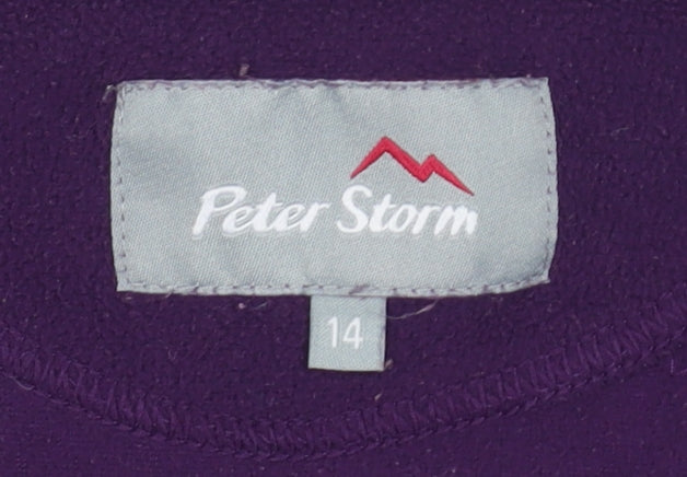 Peter Storm Women's Purple Pullover Hoodie Size 14