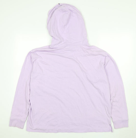Champion Unisex Purple Pullover Hoodie XL