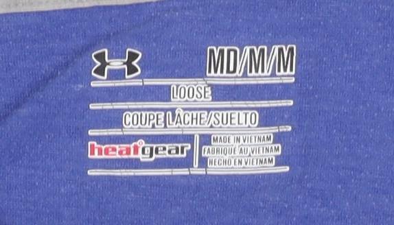 Under Armour Men's Blue Medium T-Shirt