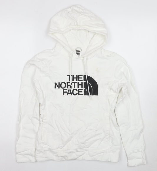 The North Face Women's White Hoodie Small