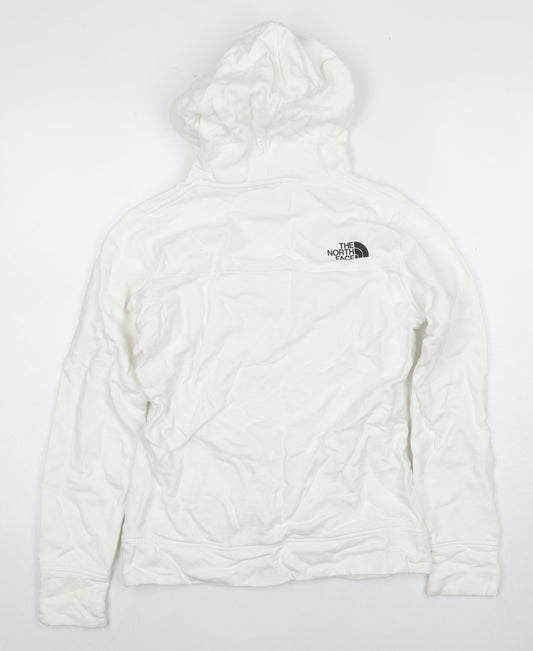 The North Face Women's White Hoodie Small
