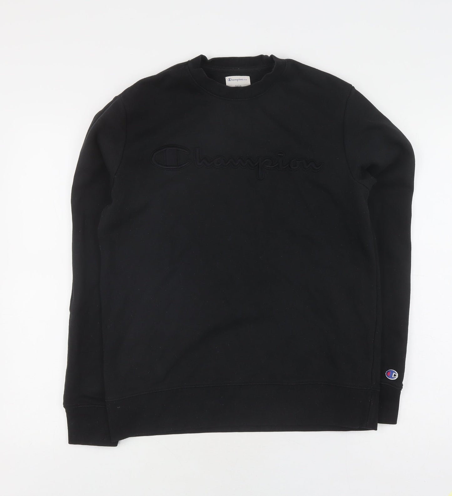 Champion Men's Black Pullover Sweatshirt Size S