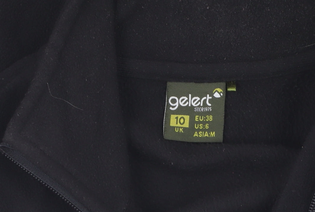 Womens UK Size 10 Regular Gelert Black Polyester Jacket