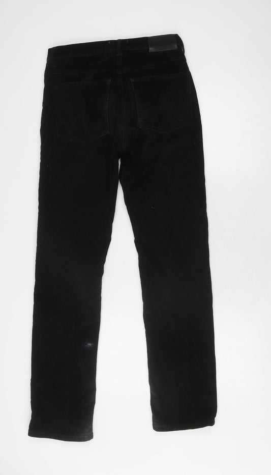 Wrangler Unisex Black Corduroy Trousers L