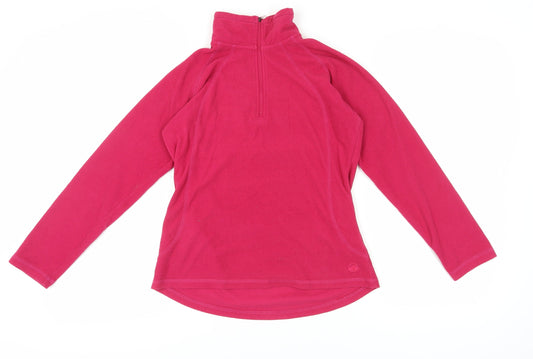 Peter Storm Women's Pink Fleece Sweatshirt Size 10