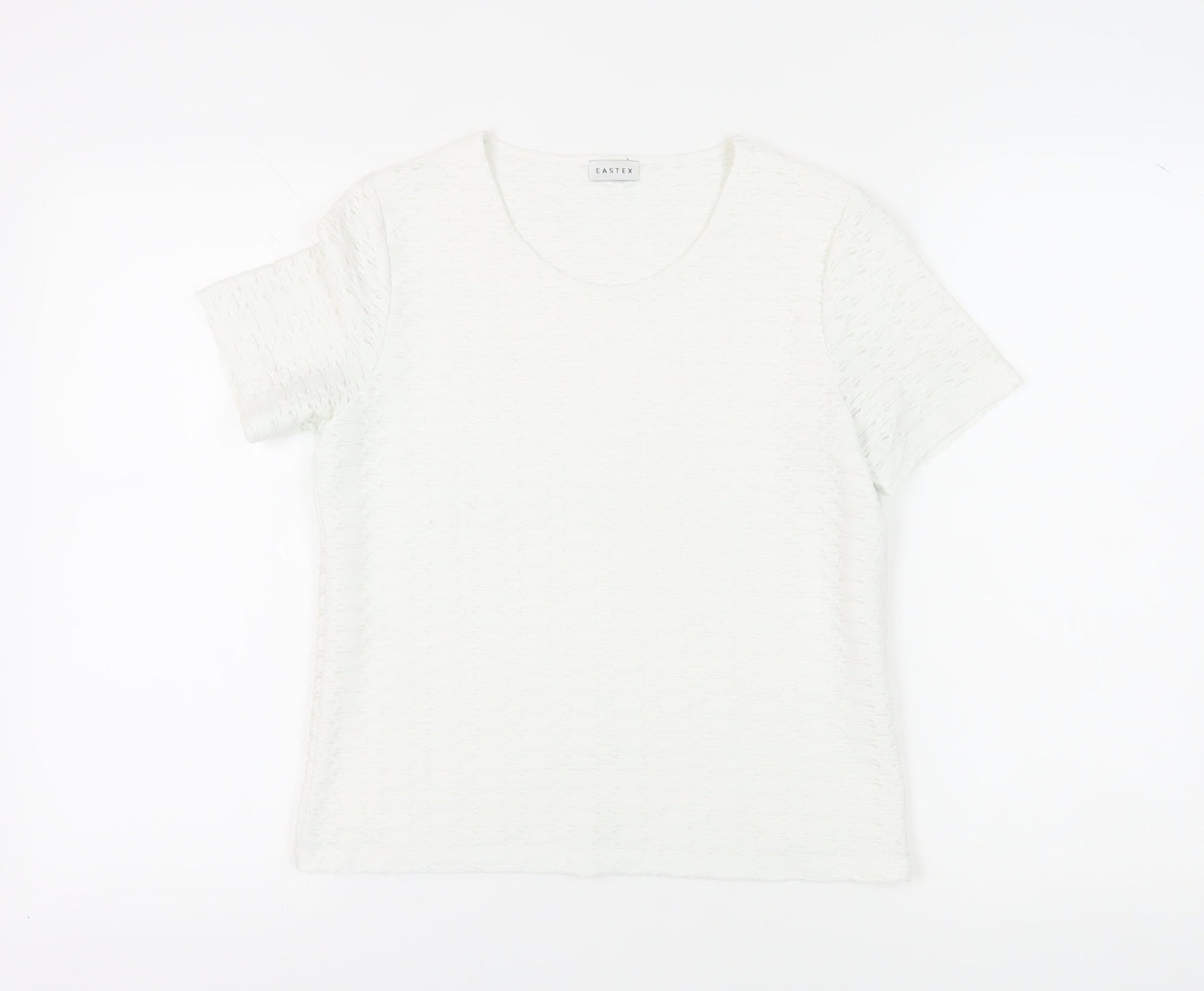 Eastex Women's White Classic T-Shirt Size 10