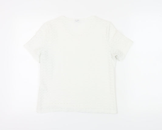 Eastex Women's White Classic T-Shirt Size 10