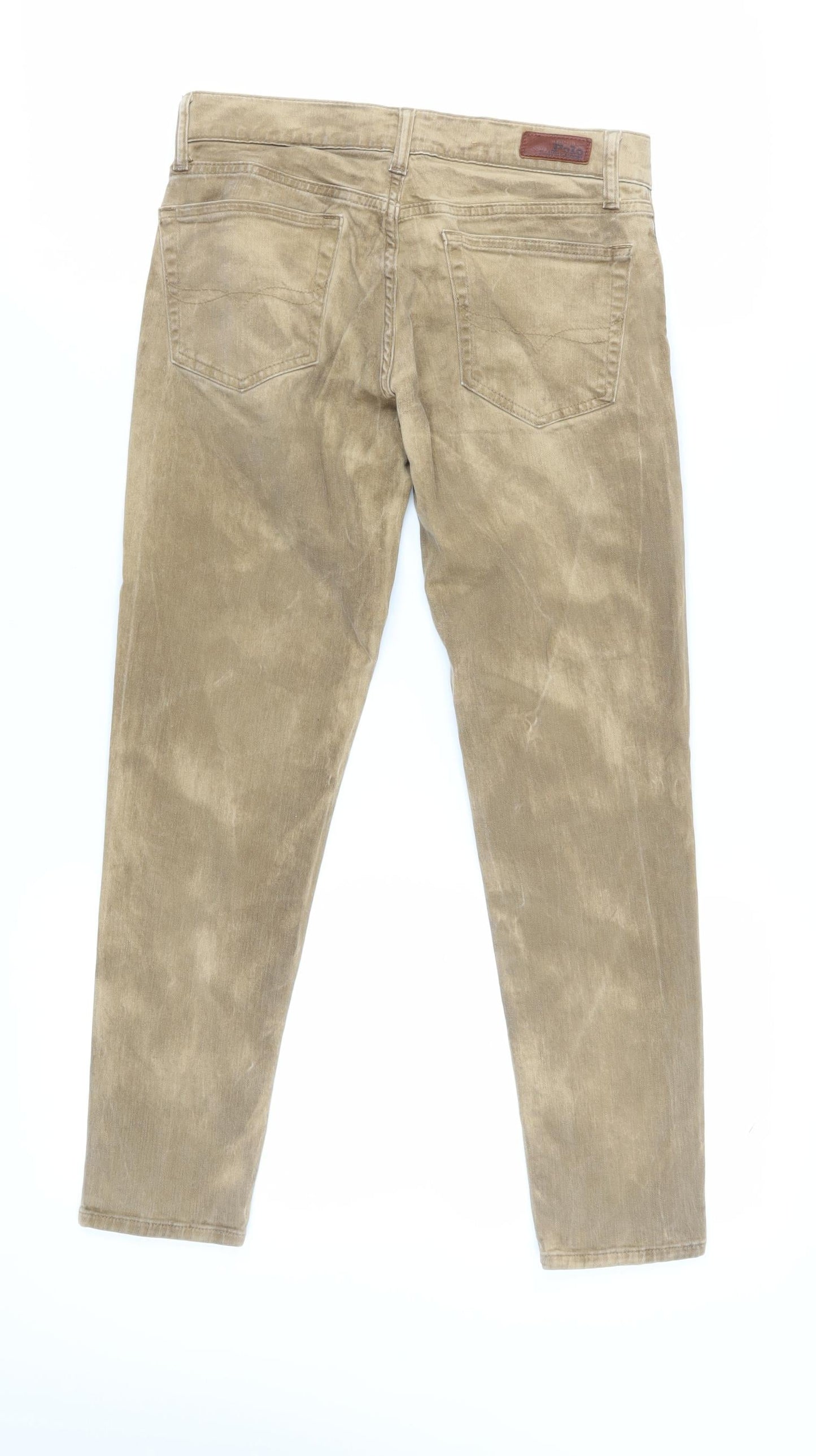 Polo Ralph Lauren Women's Beige Skinny Jeans Size 4