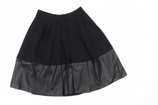 Banana Republic Women's Knee Length Black A-Line Skirt Size 2