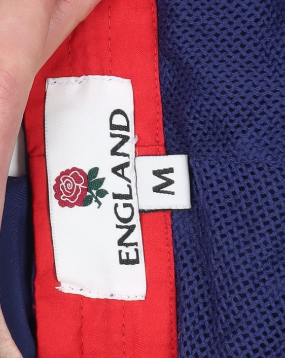 England Blue Windbreaker Trousers M Unisex