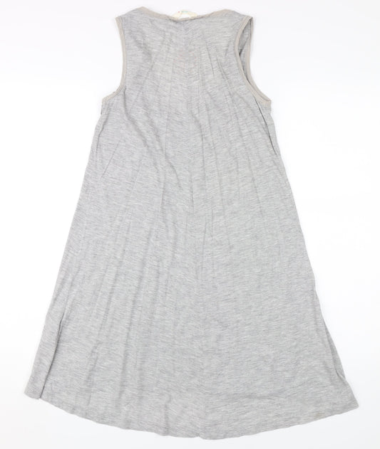 White Stuff Grey Midi Tank Dress, Size 10, Women's Casual