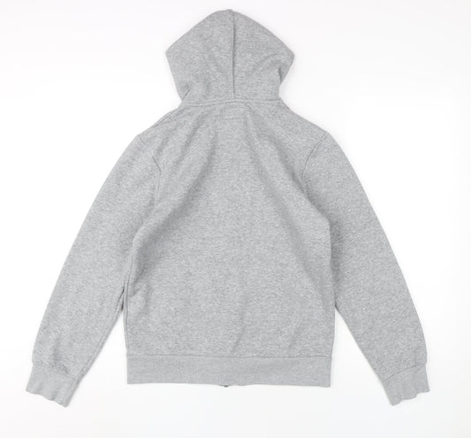 Converse Boys Grey Full Zip Hoodie L
