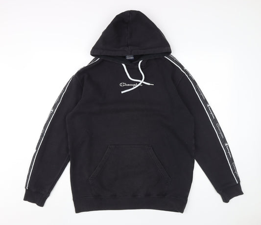 Champion Men's Black Medium Pullover Hoodie