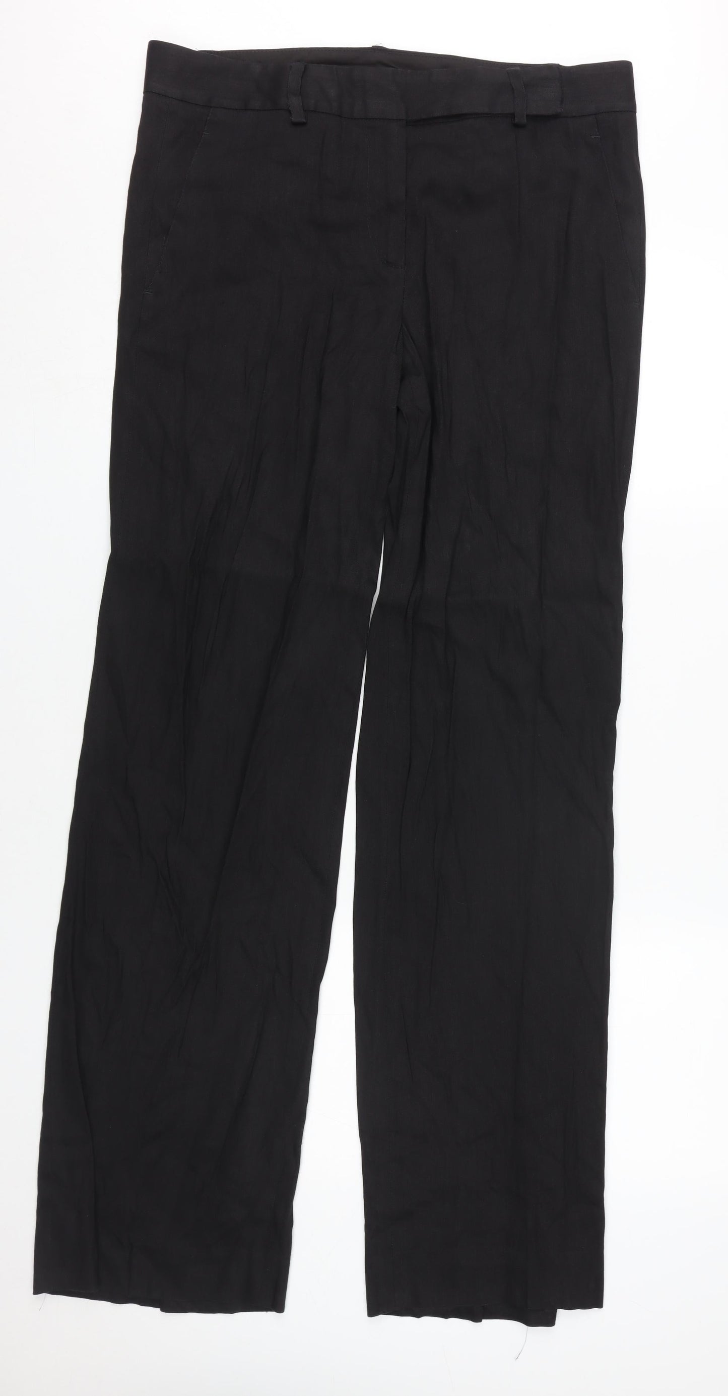 DKNY Women's Black Dress Pants Size 8 Straight Classic