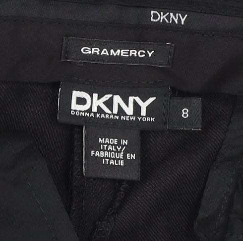DKNY Women's Black Dress Pants Size 8 Straight Classic