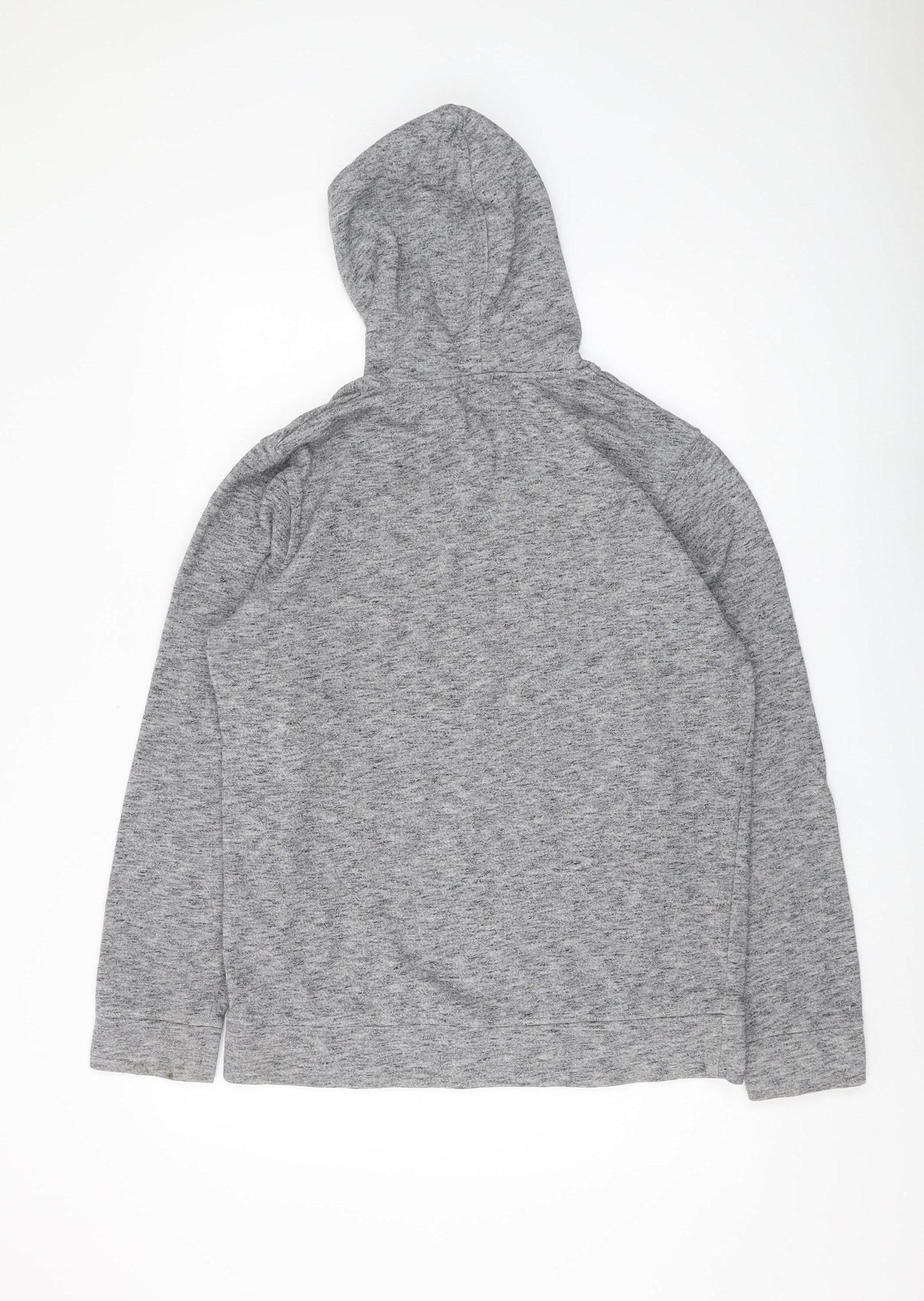 Jack & Jones Men's Grey Pullover Hoodie Size L