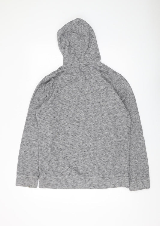 Jack & Jones Men's Grey Pullover Hoodie Size L