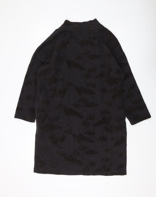 White Stuff Women's Black Size 14 Floral Dress