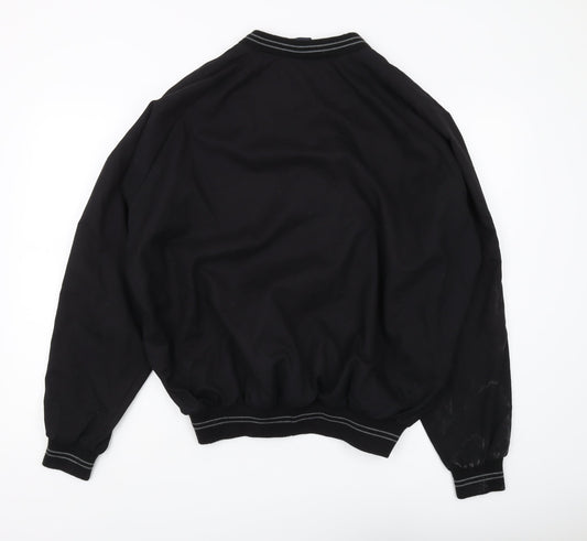 Sunderland Men's Black V-Neck Pullover Sweatshirt