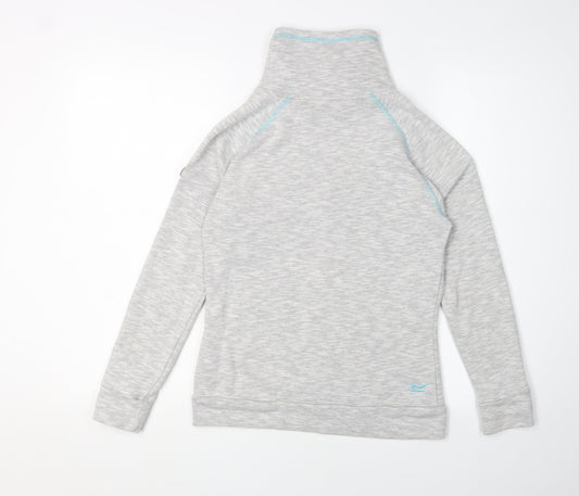 Regatta Teens Grey Basic Zip Jacket - Size M