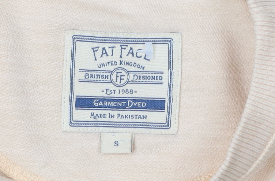 Fat Face Men's Beige Pullover Sweatshirt S
