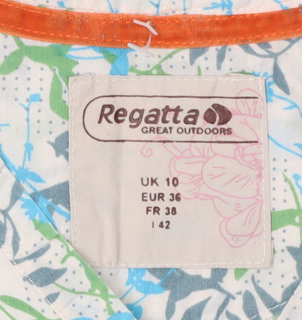 Regatta Women's Multicoloured Floral Button-Up Shirt
