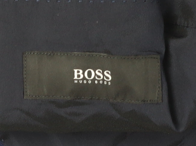 Hugo Boss Men's Blue Blazer Check 38R Formal