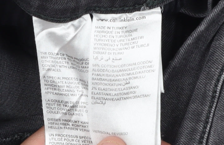 Calvin Klein Women's Black Skinny Jeans Size 25