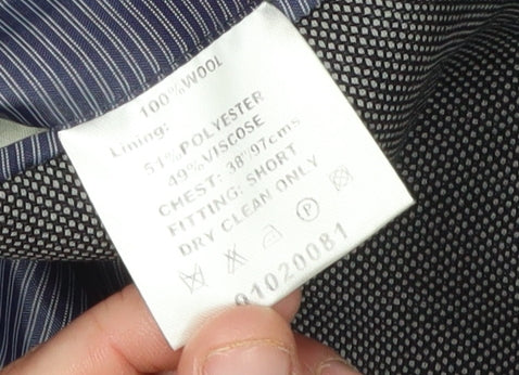 Daniel Hechter Grey Men’s Blazer Size 38 Short