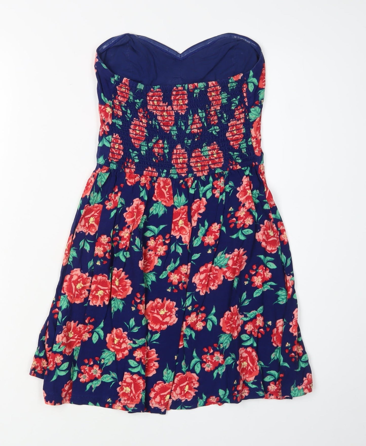 Superdry Women's Multicoloured Floral A-Line Dress XS