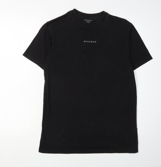 McKenzie Men's Black XS Crew Neck T-Shirt