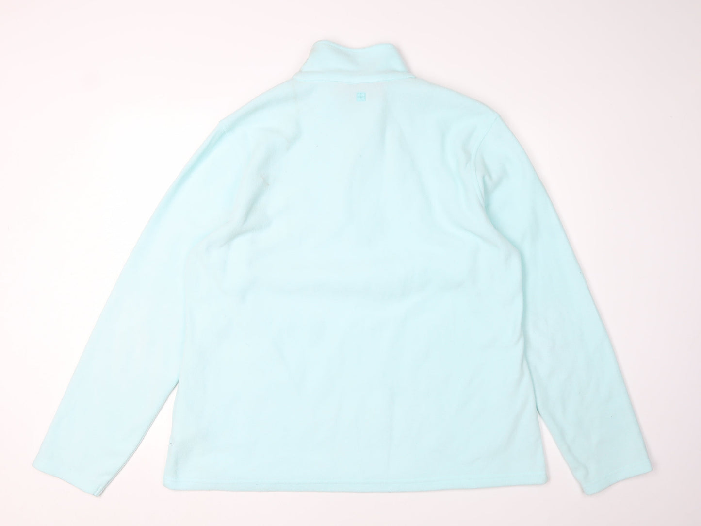 Mountain Warehouse Unisex Blue XL Fleece Pullover