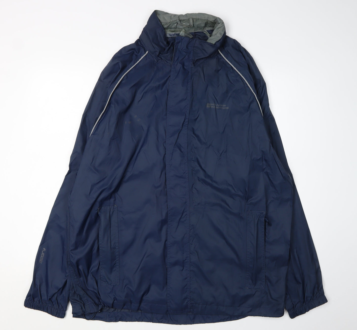 Mountain Warehouse Men's Blue Windbreaker Jacket L