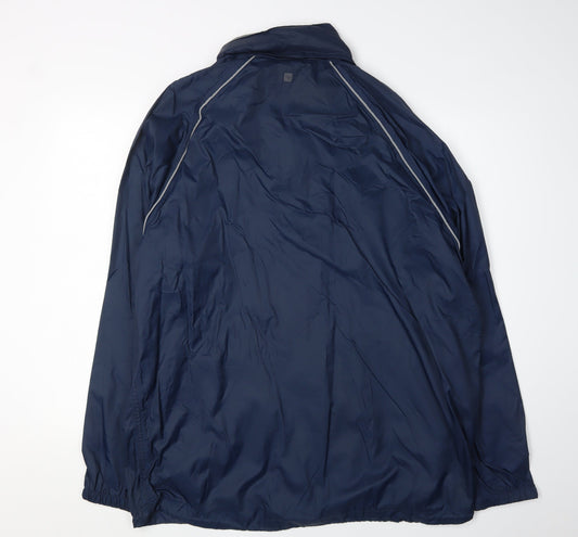 Mountain Warehouse Men's Blue Windbreaker Jacket L