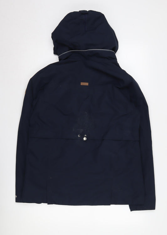 Regatta Women's Blue Parka Jacket UK 14 Casual