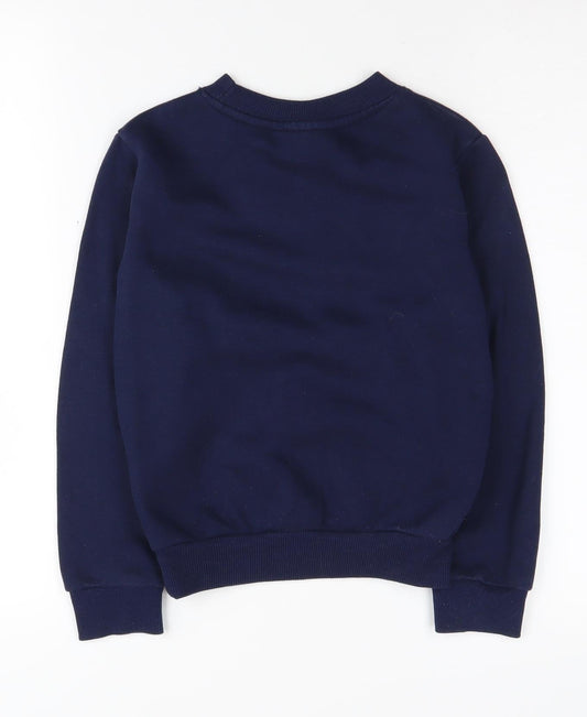 McKenzie Boys Blue Crew Neck Pullover Sweatshirt 8-10 Years