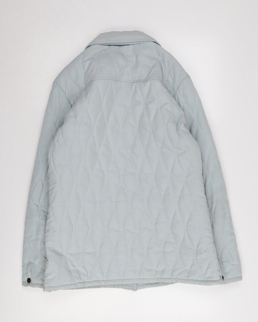 Jack Murphy Women's Blue Quilted Jacket Size 14
