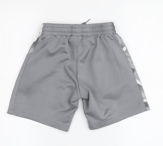 Adidas Boys Grey XS Athletic Shorts