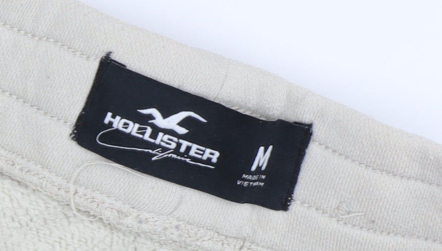 Hollister Unisex Beige Jogger Trousers - Medium