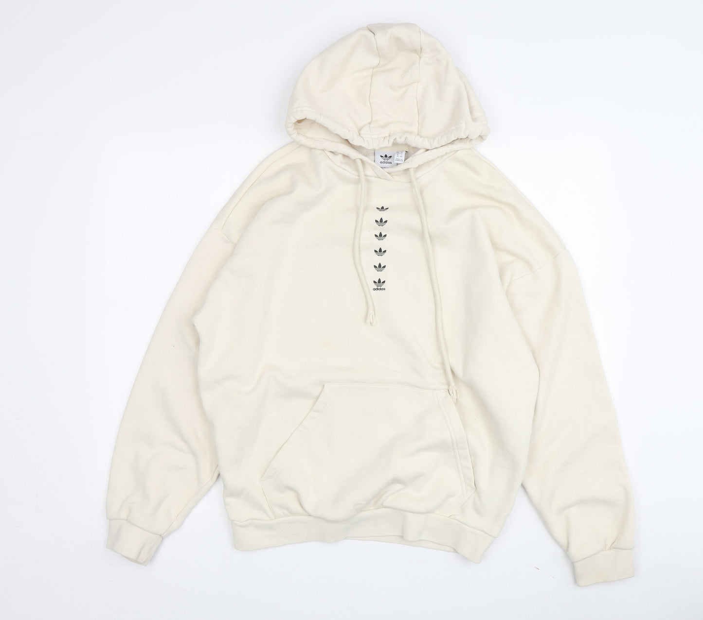 Adidas Men’s Beige Pullover Hoodie S