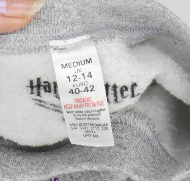 Harry Potter Women's Grey M Pullover Sweatshirt