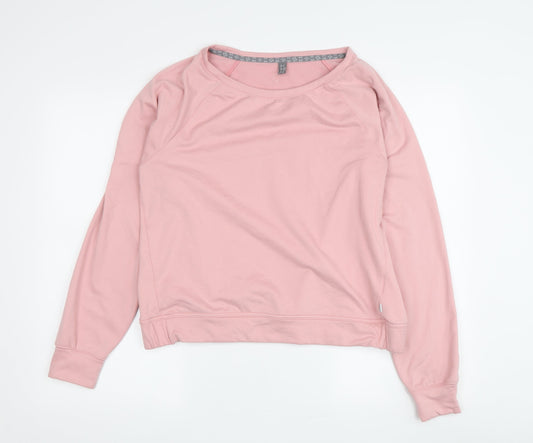 Puma Women's Pink Casual Pullover Top Size 10