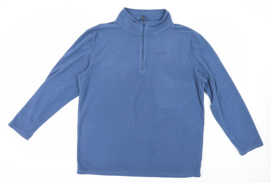 Peter Storm Men’s Blue Fleece 1/4 Zip Sweatshirt - L