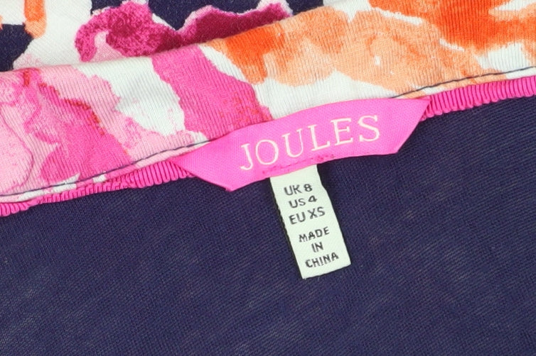 Joules Women's Multicoloured Floral Shift Dress, 8